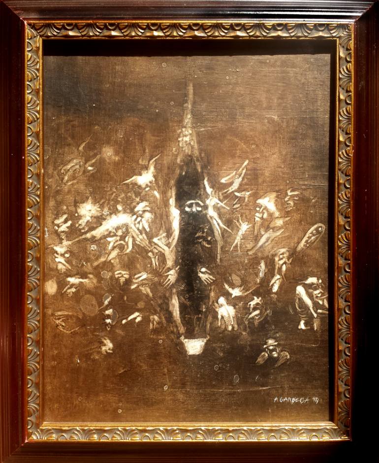 770x940 Saatchi Art Pandora's Box Painting By Alexander Gardega - Pandoras Box Painting