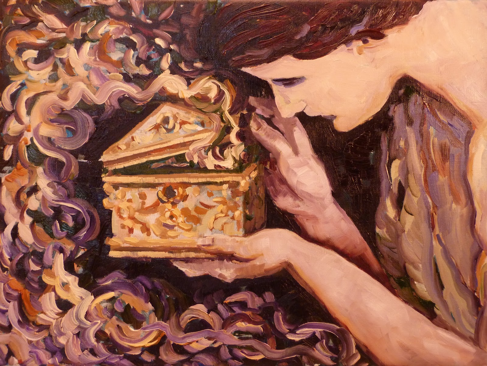 1600x1204 Pandora's Box - Pandoras Box Painting.