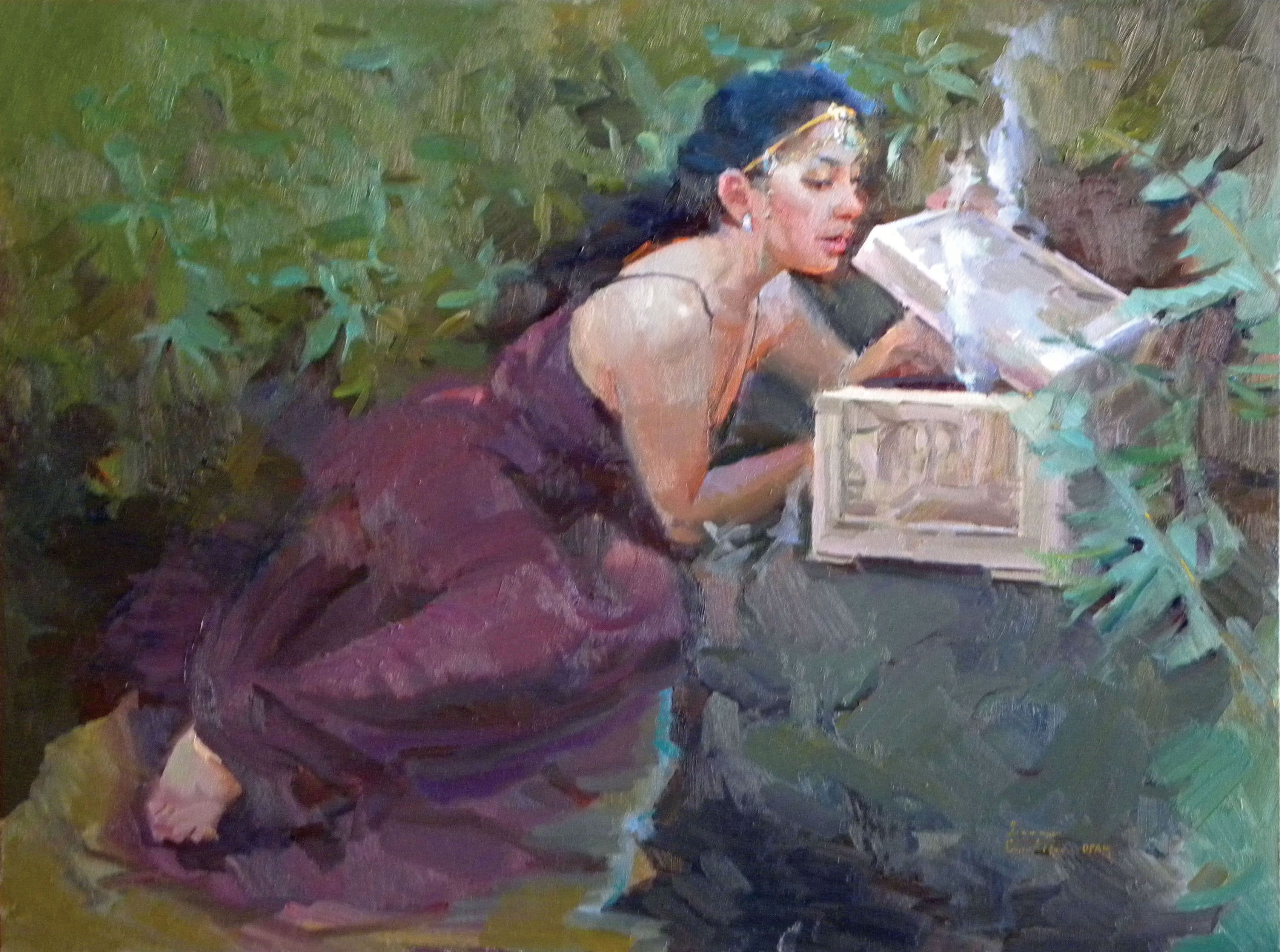 3393x2524 Pandora's Box Painter Nancy S. Crookson - Pandoras Box Painting