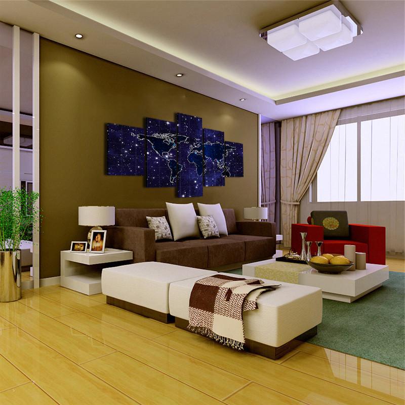 800x800 Modular Painting Wall Art Pictures Modern Canvas Poster Frame 5 - Panel Painting