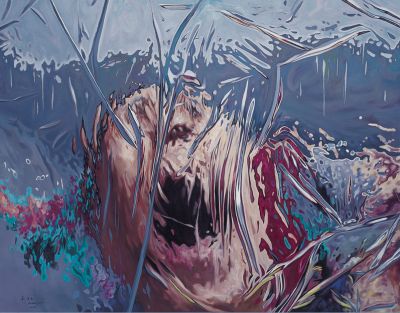 400x313 Liu Baomin Artist Artlinkart Chinese Contemporary Art Database - Panic Painting