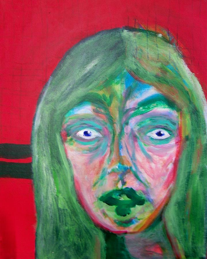 719x900 Panic Attack Painting By Judith Redman - Panic Painting