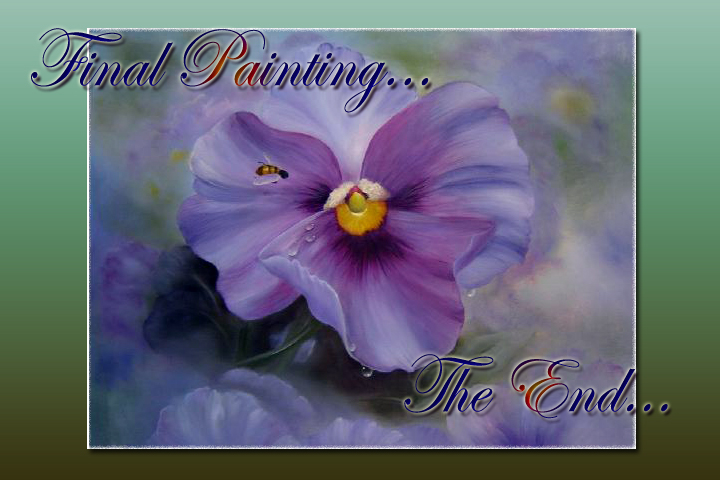 720x480 How To Paint Flowers Large Pansy Flowers Using Acrylic Painting - Pansy Flower Painting