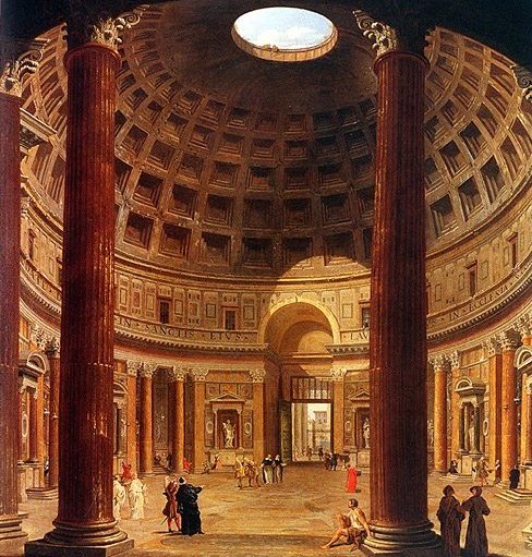 Pantheon Painting at PaintingValley.com | Explore collection of ...