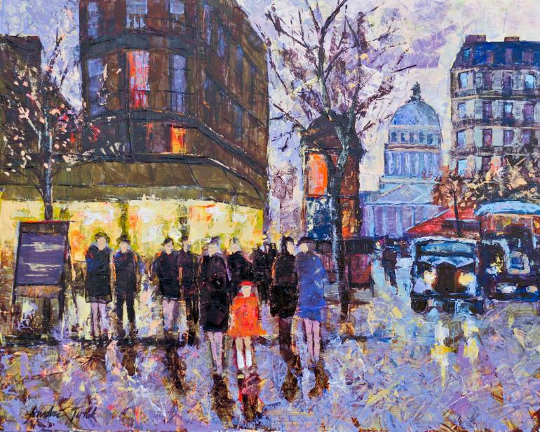 770x616 Saatchi Art Pantheon Painting By Andre Tutak - Pantheon Painting