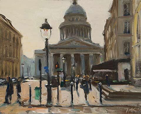 480x390 Daily Paintings Le Morning Postcard From Provence - Pantheon Painting