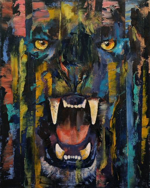 517x650 Stunning Panther Painting Reproductions For Sale On Fine Art Prints - Panther Painting