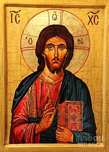 216x300 Christ Pantocrator Paintings Fine Art America - Pantocrator Painting
