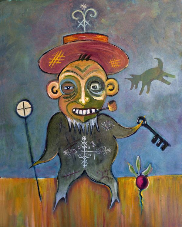 Papa Legba Painting