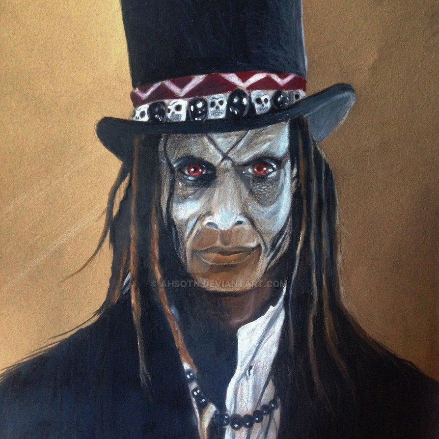 894x894 Papa Legba By Ahsotn - Papa Legba Painting