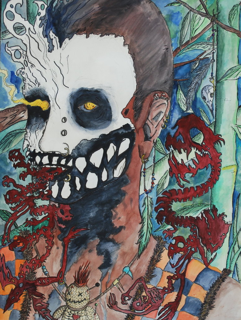 776x1030 Papa Legba By Mightygaru - Papa Legba Painting