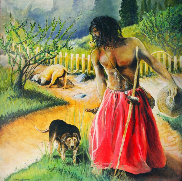 600x596 Quick Look - Papa Legba Painting