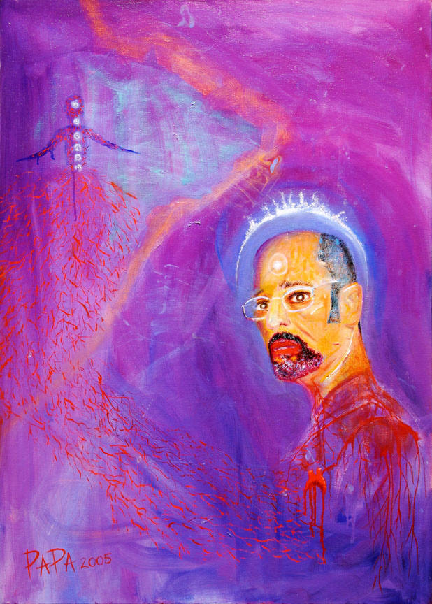618x864 Painting - Papa Painting
