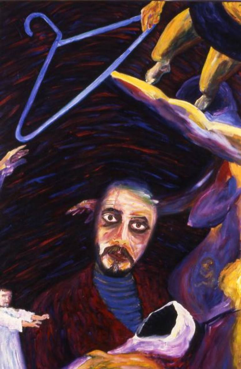 770x1179 Saatchi Art Aborted Dream Painting By Anthony Papa - Papa Painting