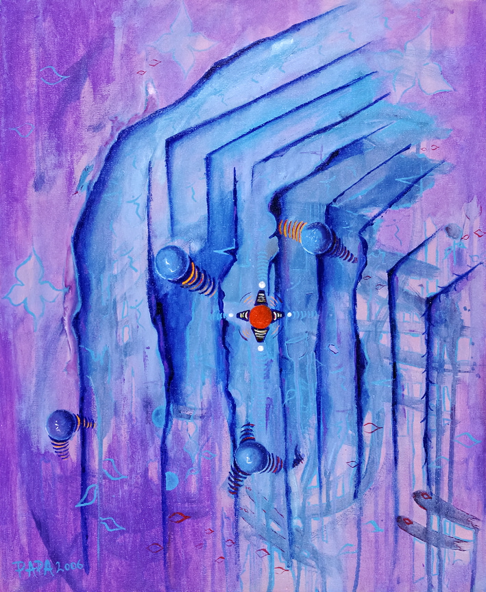 709x864 Painting - Papa Painting