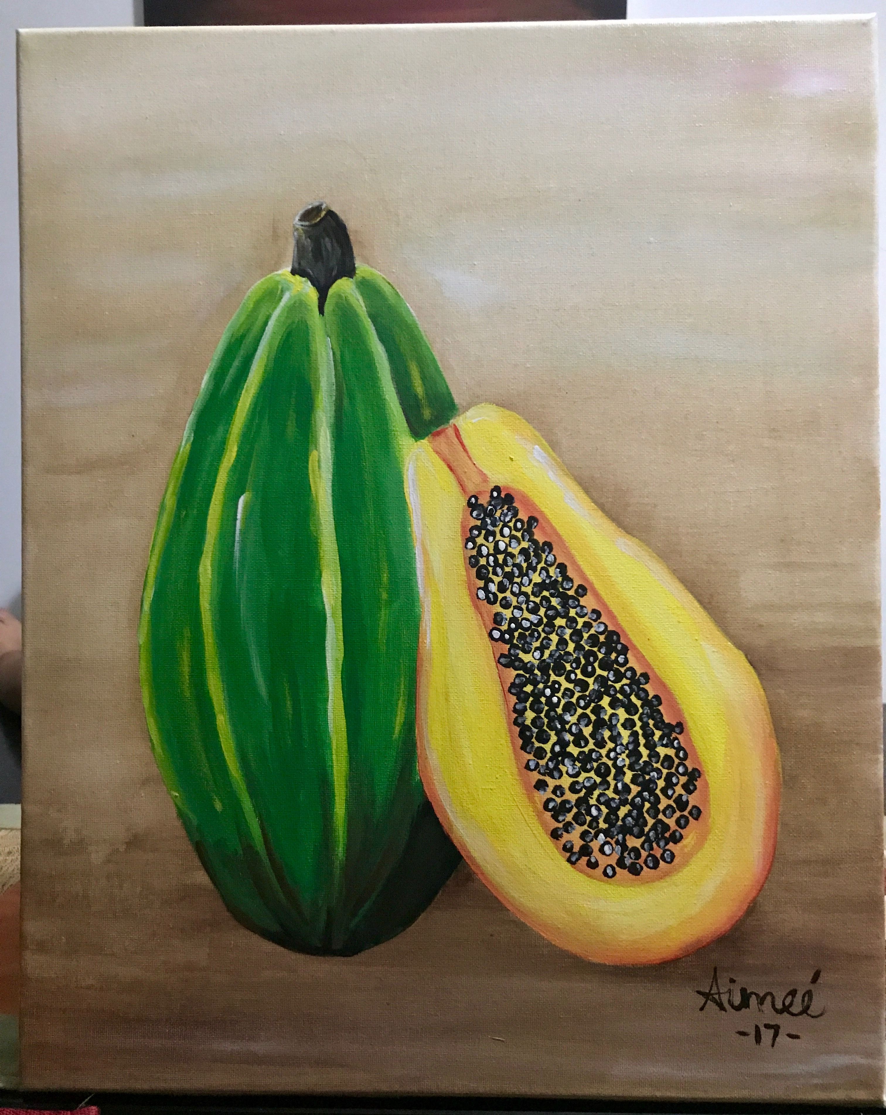 3024x3807 Papaya Painting My Art - Papaya Painting