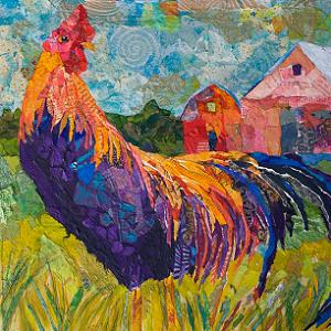 300x300 Artcenter Traverse City - Paper Collage Painting