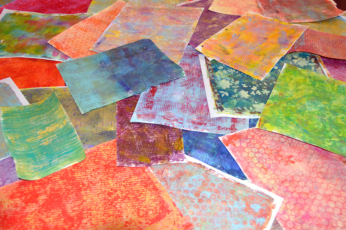 1100x731 Paper Painting - Paper Painting