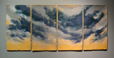 375x190 Paper Pulp Painting By Claire Van Vliet - Paper Pulp Painting