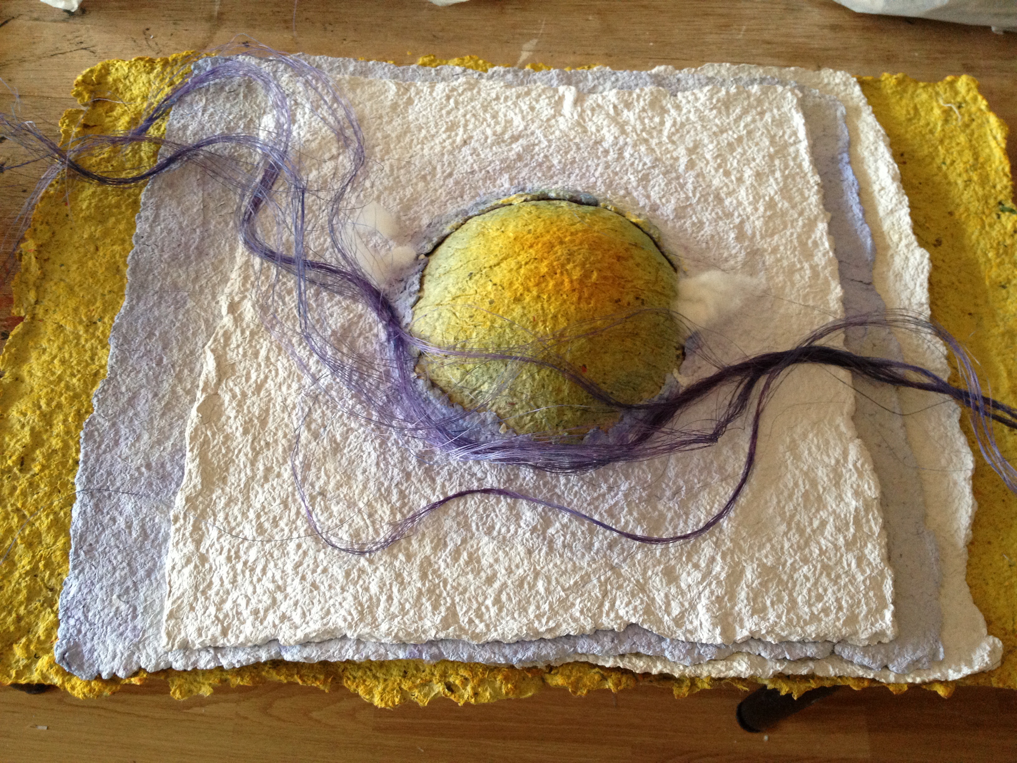 3264x2448 Recycled Paper Pulp Giuse Maggi Art - Paper Pulp Painting