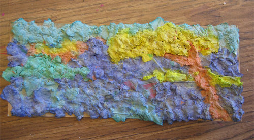 500x277 Designalogue Paper Pulp Painting - Paper Pulp Painting