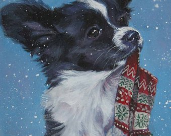 340x270 Papillon Painting Etsy - Papillon Painting