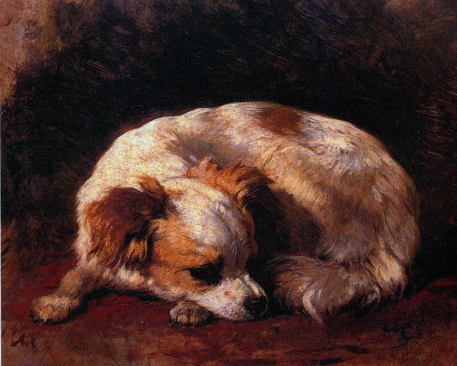 1600x1283 Road's End Papillons Papillon, Phalene History Old Masters - Papillon Painting