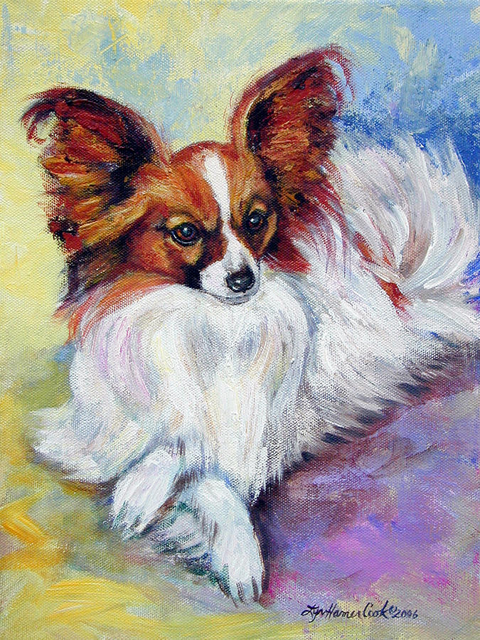 675x900 Elegance - Papillon Painting