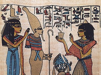 400x300 Egyptian Papyrus Painting Art Vintage - Papyrus Painting