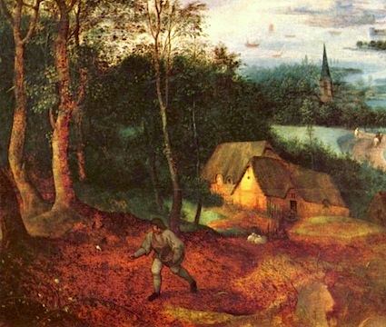 425x360 Agricultural Scenes By Bruegel The Elder In 16th Century Europe - Parable Of The Sower Painting