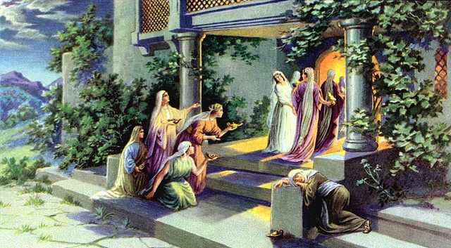 640x353 The Parable Of The Ten Virgins St. John And Trinity Lutheran Parish - Parable Of The Ten Virgins Painting