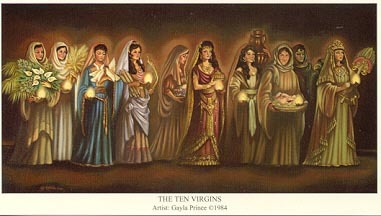 381x216 The Ten Virgins - Parable Of The Ten Virgins Painting