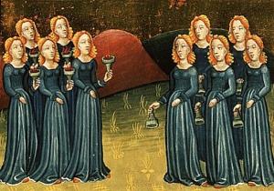 300x210 The Wisdom Of Fools Commentary On Sabbath School Lesson - Parable Of The Ten Virgins Painting