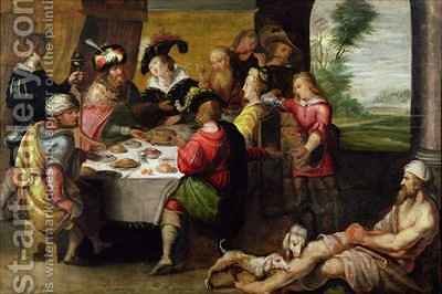 400x266 The Parable Of The Rich Man And Lazarus Frans The Younger Francken - Parable Painting