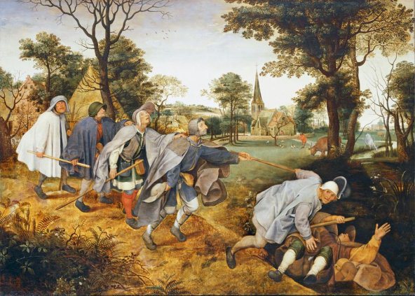 592x423 Filepieter Brueghel The Younger The Parable Of The Blind.jpg - Parable Painting