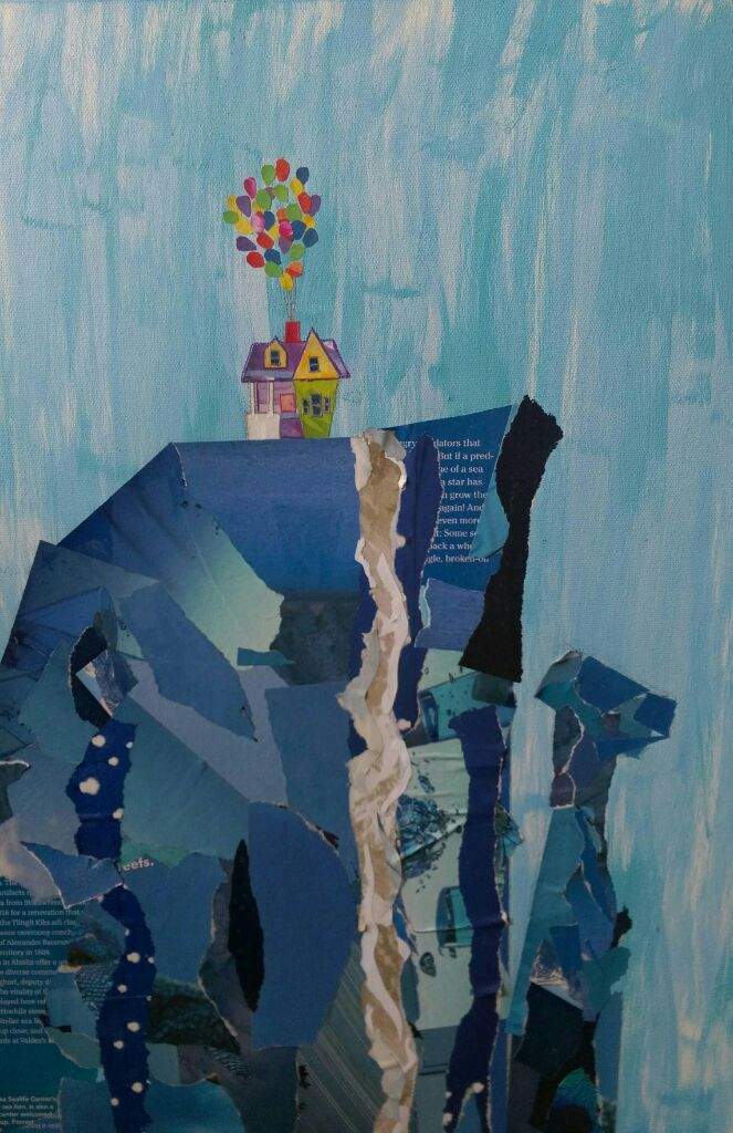 663x1024 Up Paradise Falls Art! Disney Amino - Paradise Falls Painting