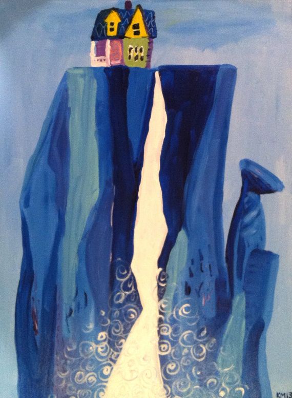 570x775 Disney Pixar Up Paradise Falls Painting Youth Group Plans - Paradise Falls Painting