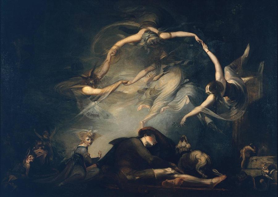 900x638 Paradise Lost Painting By Henry Fuseli - Paradise Lost Painting