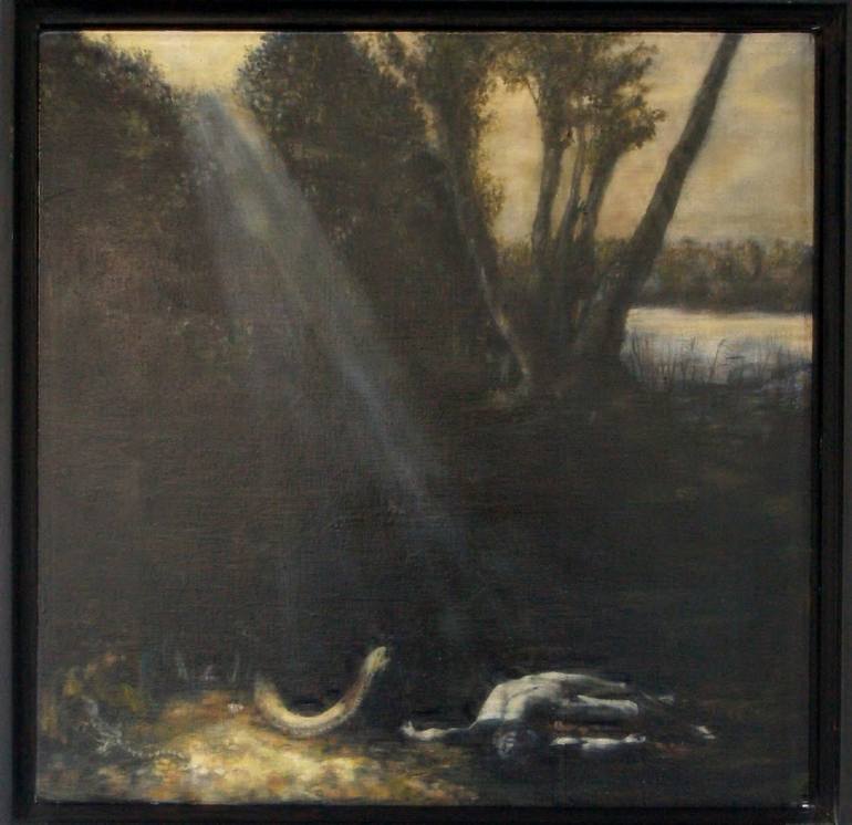 770x746 Saatchi Art Paradise Lost Painting By Michael Wright - Paradise Lost Painting