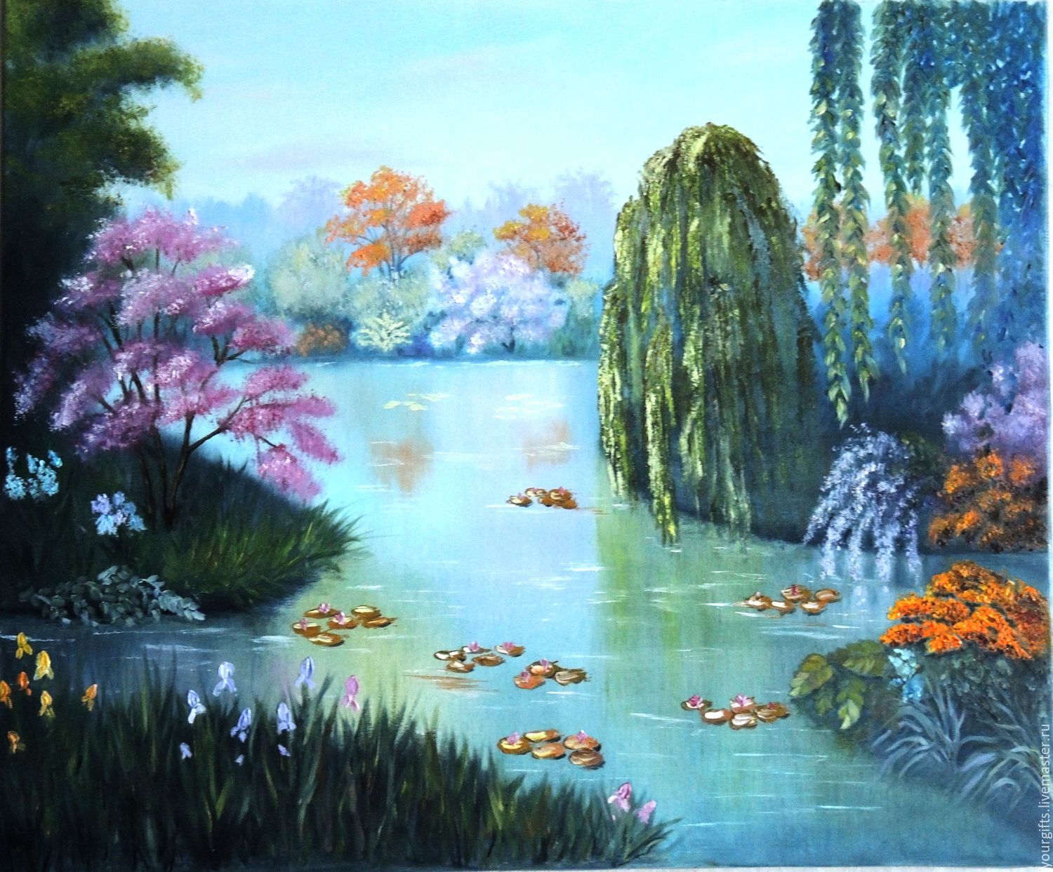 1500x1243 Oil Painting Paradise Shop Online On Livemaster With Shipping - Paradise Painting