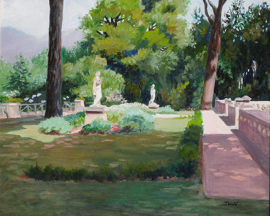 900x723 El Paradiso Painting By Dorate Muller - Paradiso Painting