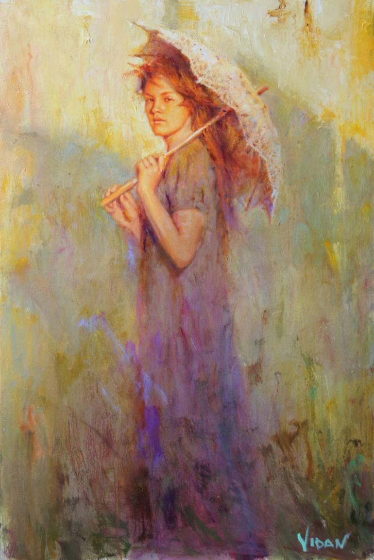 770x1154 Saatchi Art Parasol Painting By Vidan Art - Parasol Painting