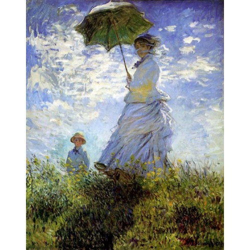 500x500 Claude Monet - Parasol Painting