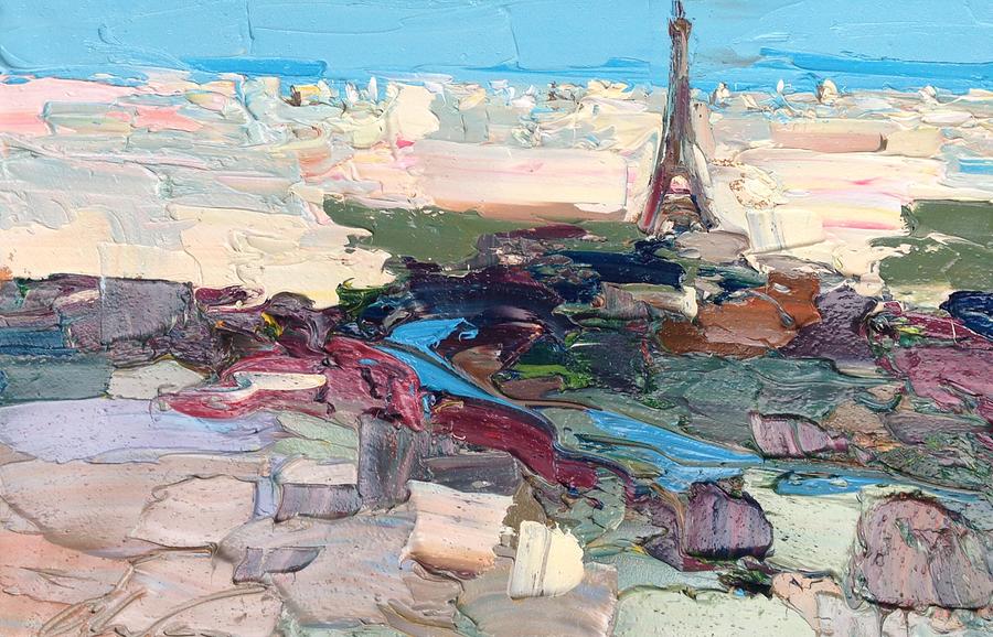 900x578 Paris Abstract Materic Original Italian Painting Painting By - Paris Abstract Painting