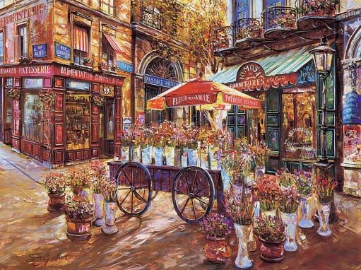 511x382 Paris Cafe Paintings Image Galleries - Paris Cafe Painting