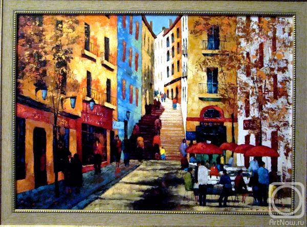600x445 Painting Buy On Artnow.ru - Paris Cafe Painting