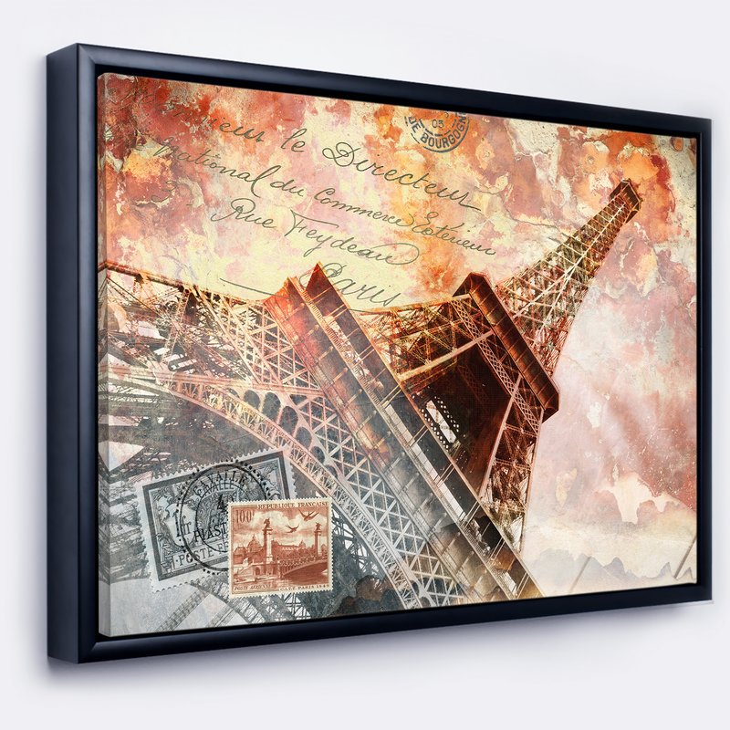 800x800 East Urban Home - Paris Canvas Painting