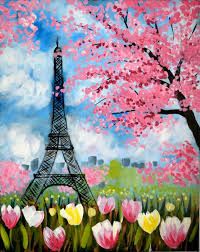200x252 Easy Paris Canvas Painting How To Paint Canvases - Paris Canvas Painting