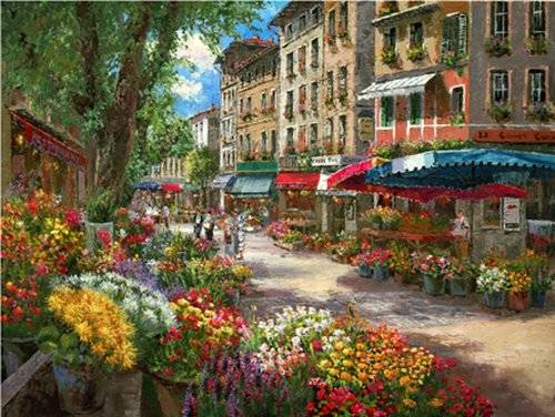 500x376 Paris Painting,oil Paintings,sinoorigin - Paris Oil Painting