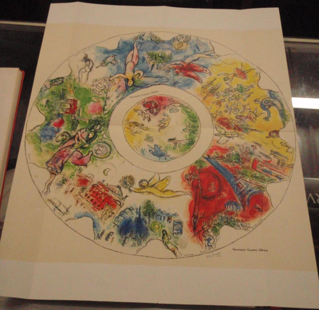 1024x996 The Ceiling Of The Paris Opera By Chagall (Book) - Paris Opera Ceiling Painting